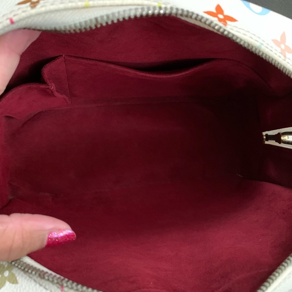 ‼️SOLD‼️Louis Vuitton White MC Trouville - Picture 12 of 16